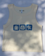 Load image into Gallery viewer, Shells Cropped Tank