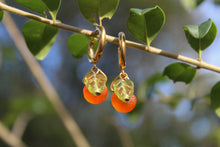 Load image into Gallery viewer, Orange Earrings