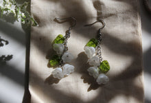 Load image into Gallery viewer, Lily of the Valley Earrings