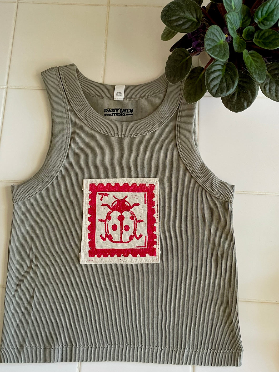 Ladybug Cropped Tank