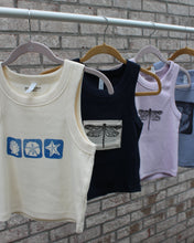 Load image into Gallery viewer, Shells Cropped Tank
