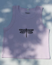 Load image into Gallery viewer, Dragonfly Cropped Tank
