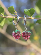 Load image into Gallery viewer, Raspberry Earrings
