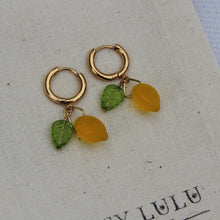 Load image into Gallery viewer, Lemon Earrings
